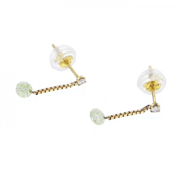 yukizakiselect 適當的其他 柚木﨑精選珠寶 其他 黃金 金鑽 耳環 