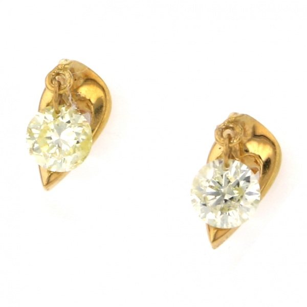 yukizakiselect ProperOther ユキザキセレクトジュエリー OTHER イエローゴールド ダイヤモンド ピアス 