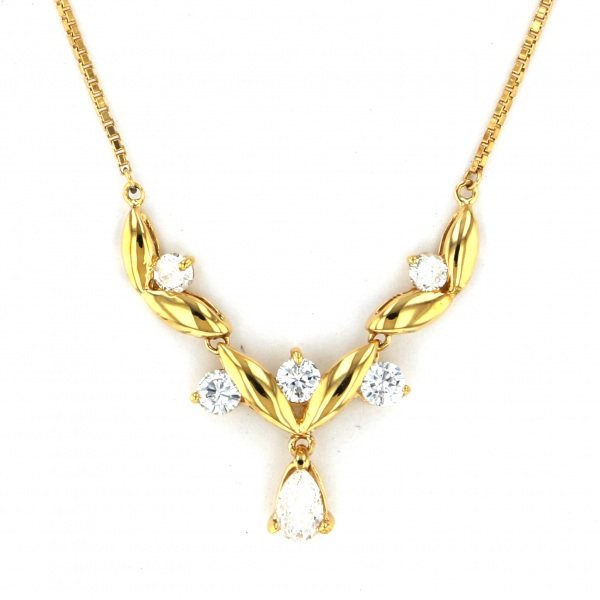 유키자키 ProperOther 유키자키 셀렉트 주얼리 OTHER 옐로우 골드 다이아몬드 목걸이 