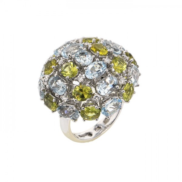 Yukizaki Select ProperOther Yukizaki Select Jewelry OTHER White Gold Aquamarine 