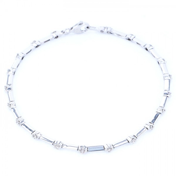 yukizakiselect ProperOther ユキザキセレクトジュエリー OTHER ホワイトゴールド ダイヤモンド ブレスレット 