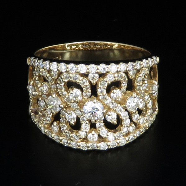 yukizakiselect ProperOther ユキザキセレクトジュエリー OTHER K18ピンクゴルードダイヤモンドリング 