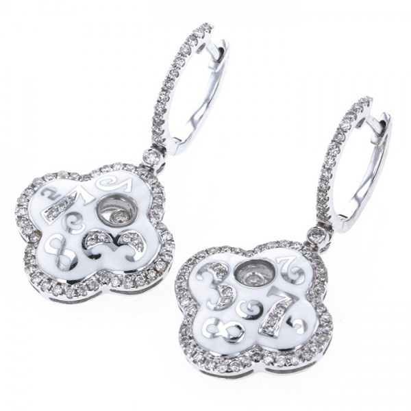 yukizakiselect ProperOther ユキザキセレクトジュエリー OTHER エナメル&ダイヤモンドピアス 