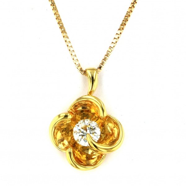 yukizakiselect ProperOther ユキザキセレクトジュエリー OTHER イエローゴールド ダイヤモンド ネックレス 