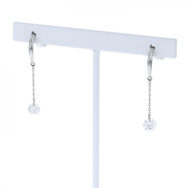 yukizakiselect 适当的其他 柚木﨑精选珠宝 其他 PT900 金钻 耳钉 