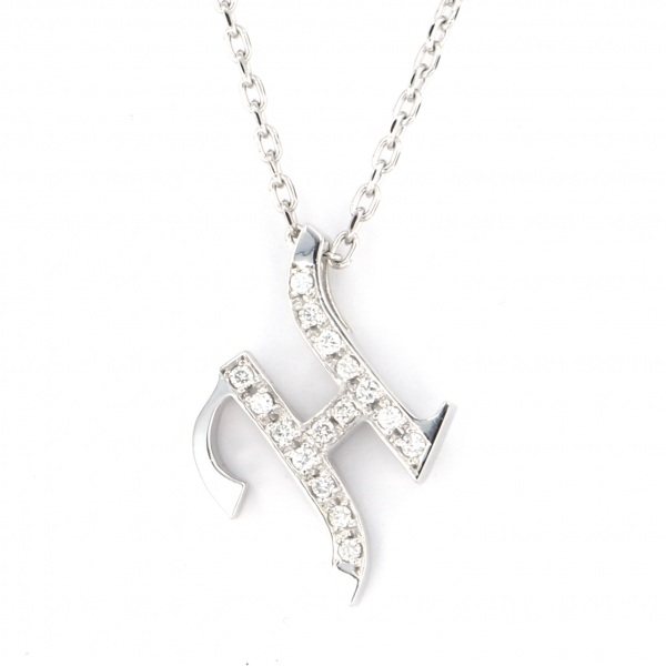 yukizakiselect ProperOther ユキザキセレクトジュエリー OTHER ホワイトゴールド ダイヤモンド ネックレス 「H」 