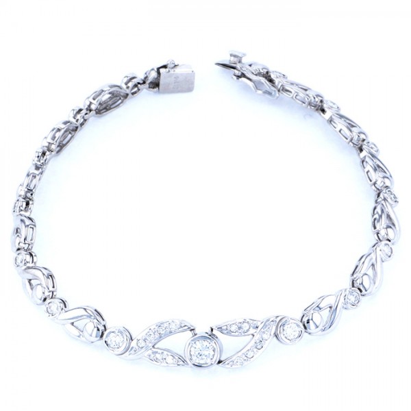 yukizakiselect ProperOther ユキザキセレクトジュエリー OTHER プラチナ ダイヤモンド ブレスレット 