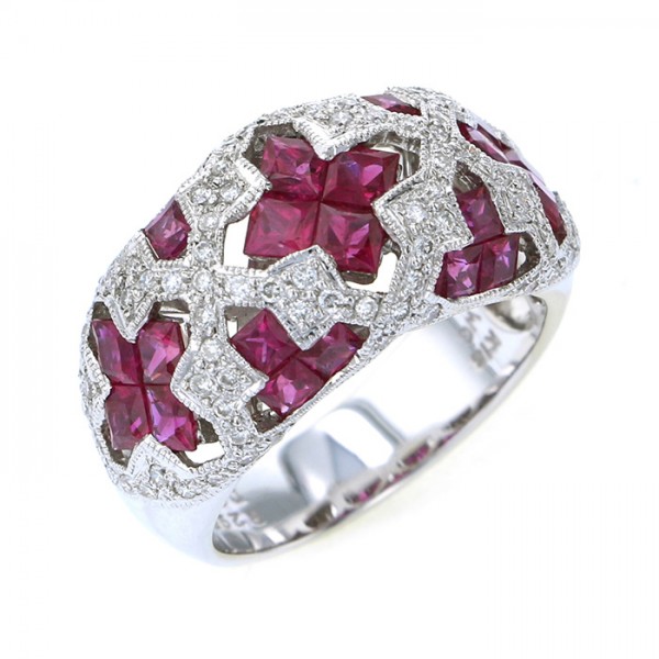 yukizakiselect ProperOther ユキザキセレクトジュエリー OTHER ホワイトゴールド ルビー 