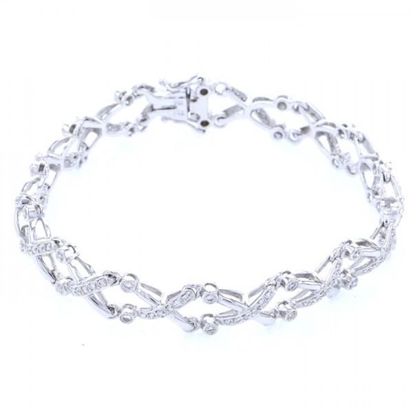 yukizakiselect ProperOther ユキザキセレクトジュエリー OTHER ホワイトゴールド ダイヤモンド ブレスレット 