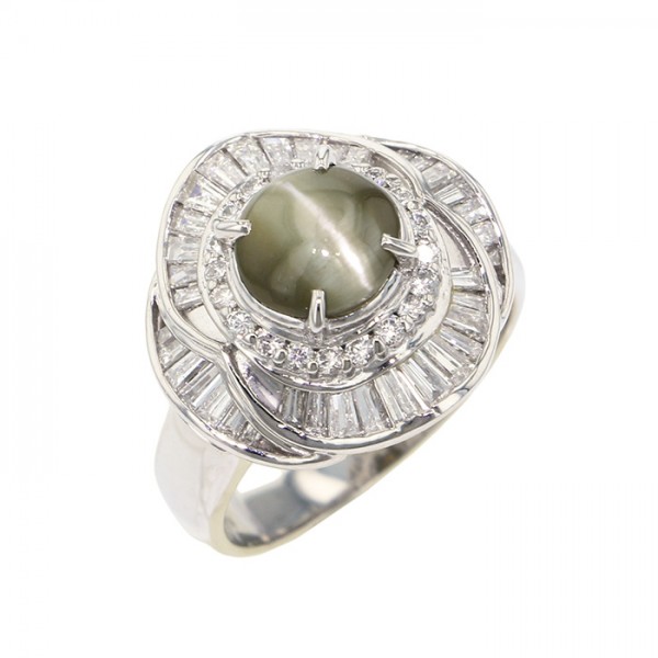 yukizakiselect 適當的其他 柚木﨑精選珠寶 其他 鉑金 貓眼 