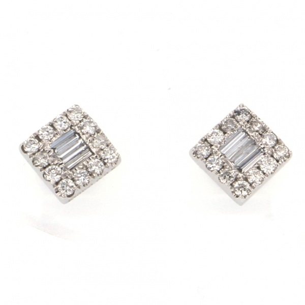 yukizakiselect ProperOther ユキザキセレクトジュエリー OTHER K18WG ダイヤモンド ピアス 