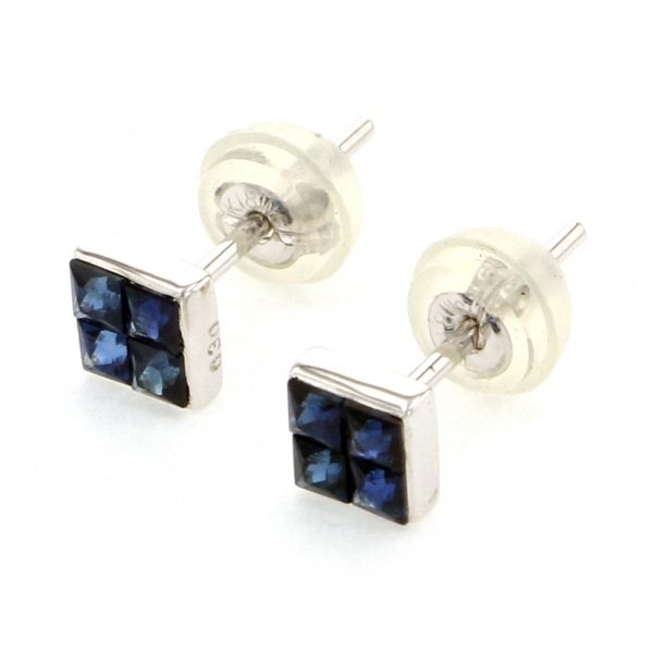Yukizaki Select ProperOther Yukizaki Select Jewelry OTHER K18WG Sapphire Earrings 