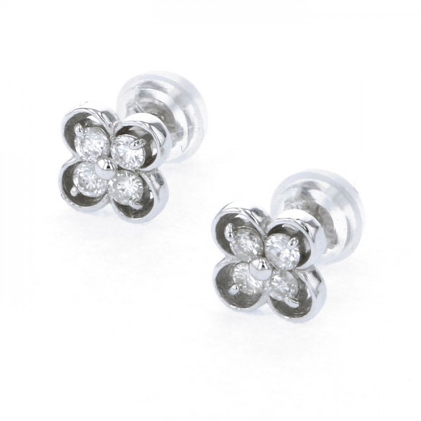 yukizakiselect 適當的其他 柚木﨑精選珠寶 其他 白金 金鑽 耳環 