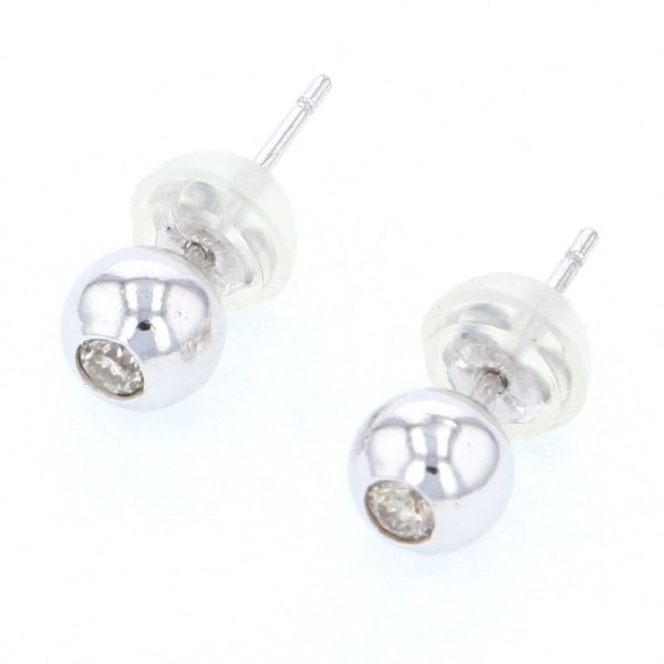 yukizakiselect ProperOther ユキザキセレクトジュエリー OTHER K18WG ダイヤモンド ピアス 