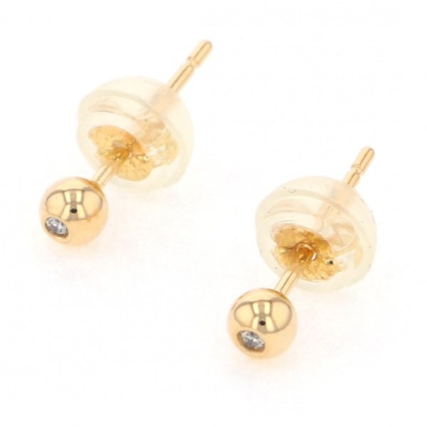 yukizakiselect ProperOther ユキザキセレクトジュエリー OTHER K18YG ダイヤモンド ピアス 