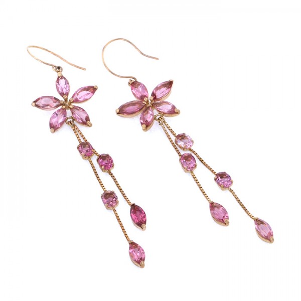 yukizakiselect ProperOther ユキザキセレクトジュエリー OTHER ピンクゴールド ピンクトルマリン ピアス 