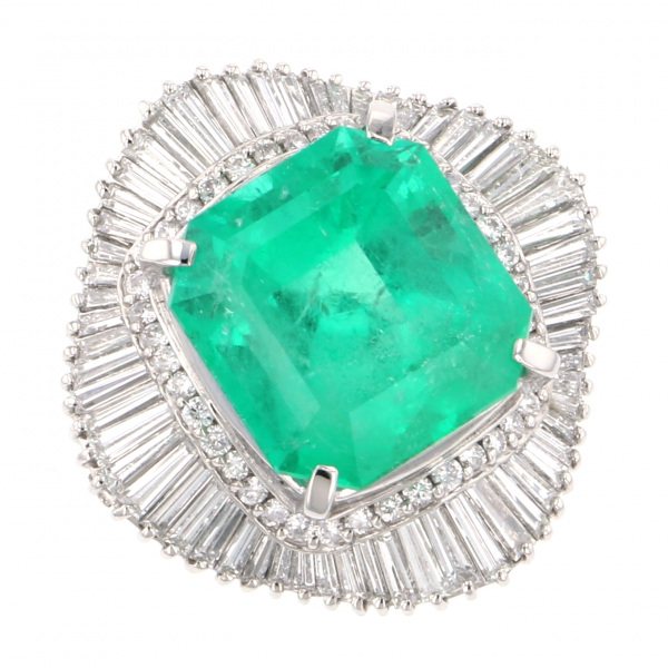 yukizakiselect ProperOther ユキザキセレクトジュエリー OTHER プラチナ エメラルド リング 