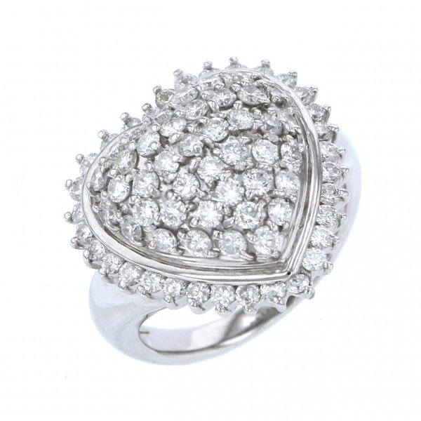 yukizakiselect ProperOther ユキザキセレクトジュエリー OTHER プラチナ ダイヤモンド ハート リング 