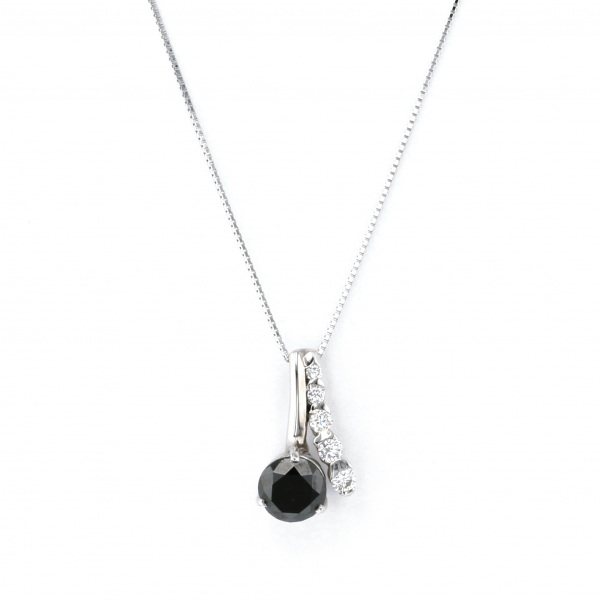 Yukizaki Select ProperOther Yukizaki Select Jewelry OTHER White Gold Black diamond necklace 