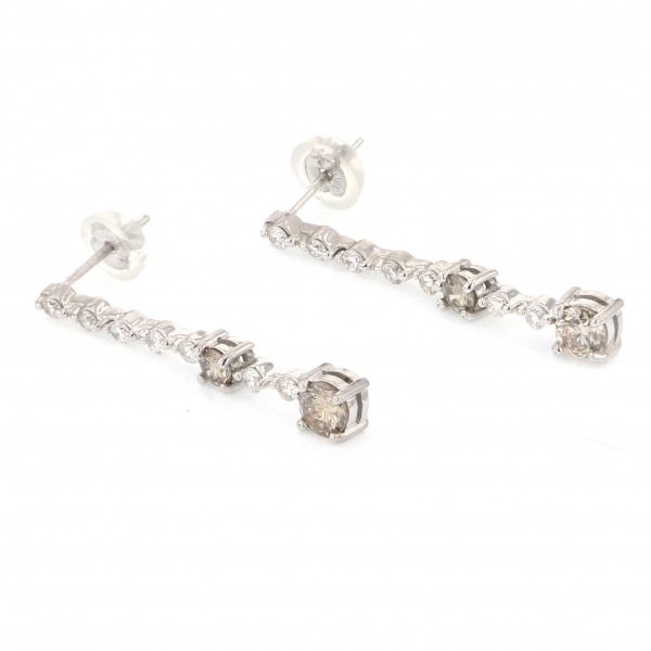 yukizakiselect ProperOther ユキザキセレクトジュエリー OTHER K18WG ダイヤモンド ピアス 