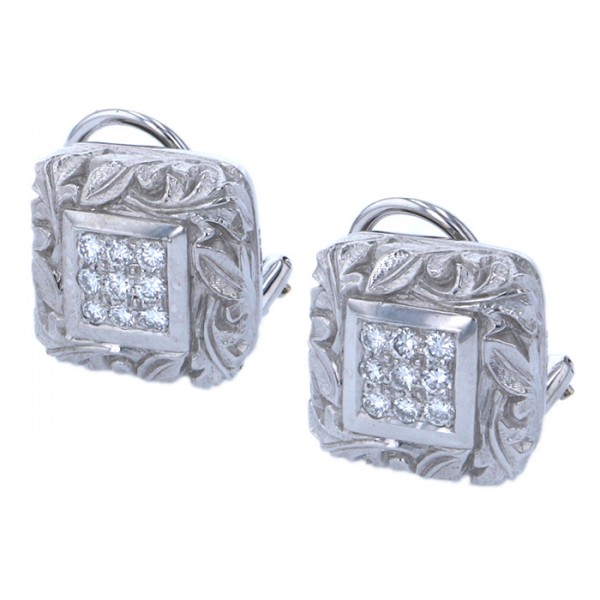 yukizakiselect ProperOther ユキザキセレクトジュエリー OTHER ホワイトゴールド ダイヤモンド ピアス 