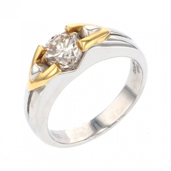 yukizakiselect ProperOther ユキザキセレクトジュエリー OTHER プラチナ/イエローゴールド ダイヤモンド リング 