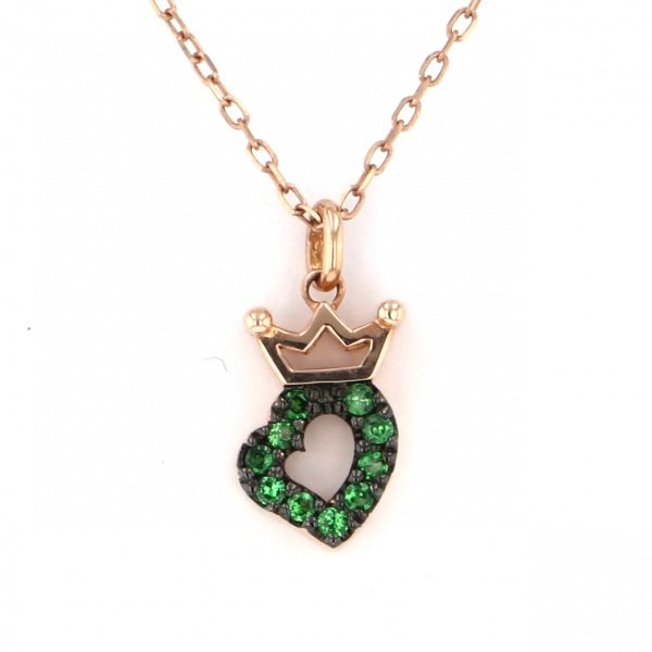 gagamilano other ガガミラノ ハート グリーンガーネット 