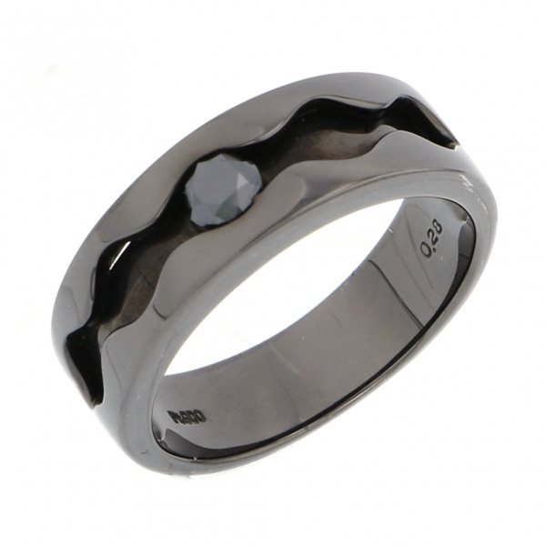 Yukizaki Select ProperOther Yukizaki Select Jewelry OTHER PT900 Black diamond ring 