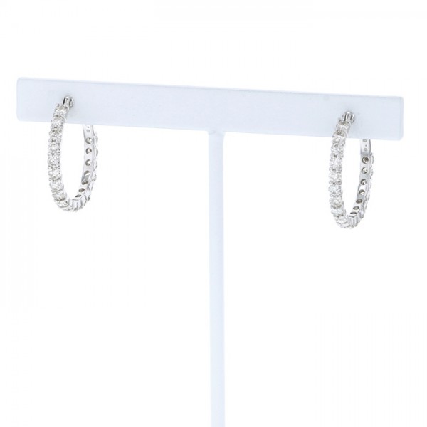 yukizakiselect 適當的其他 柚木﨑精選珠寶 其他 白金 金鑽 耳環 