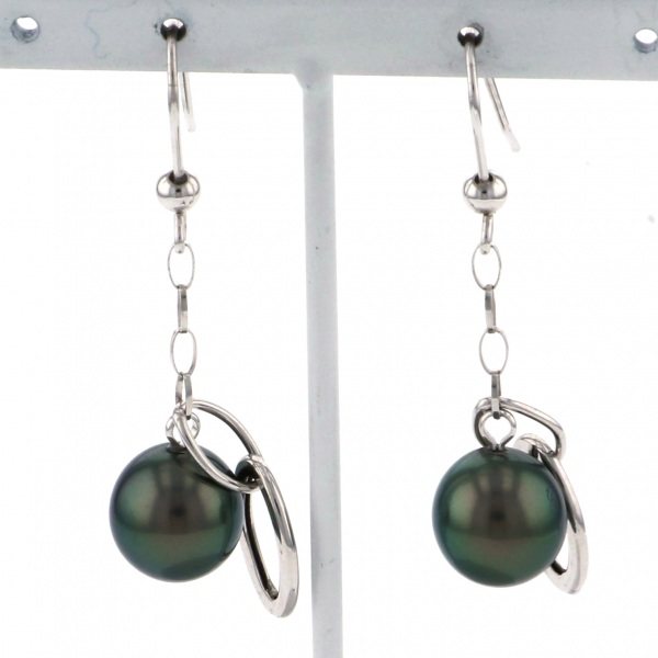 yukizakiselect pearl ユキザキセレクトジュエリー パール ホワイトゴールド タヒチパール ピアス 