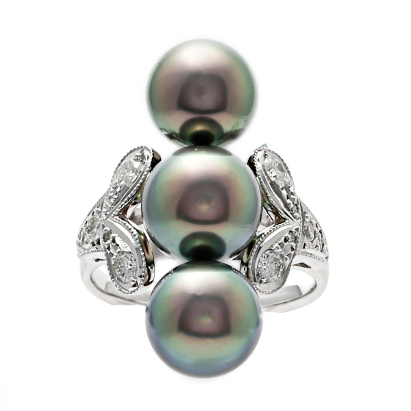 yukizakiselect pearl ユキザキセレクトジュエリー パール 3珠 