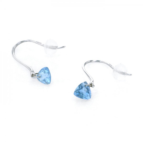 Yukizaki Select ProperOther Yukizaki Select Jewelry OTHER White Gold Aquamarine Earrings 