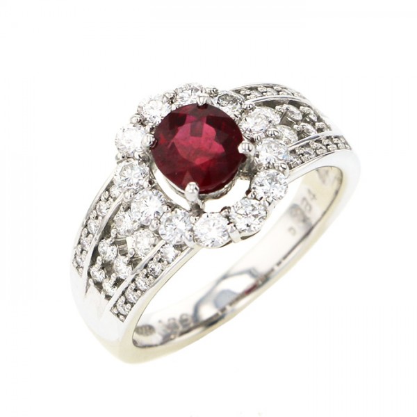 yukizakiselect 適當的其他 柚木﨑精選珠寶 其他 鉑金 紅寶石（未加熱） 金鑽 