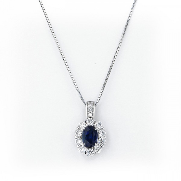 yukizakiselect ProperOther ユキザキセレクトジュエリー OTHER プラチナ サファイア ネックレス 