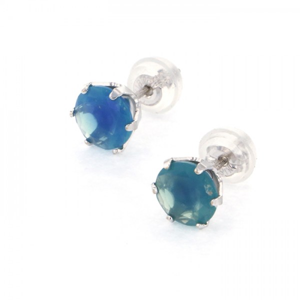 유키자키 ProperOther 유키자키 셀렉트 주얼리 OTHER 화이트 골드 오팔 귀걸이 