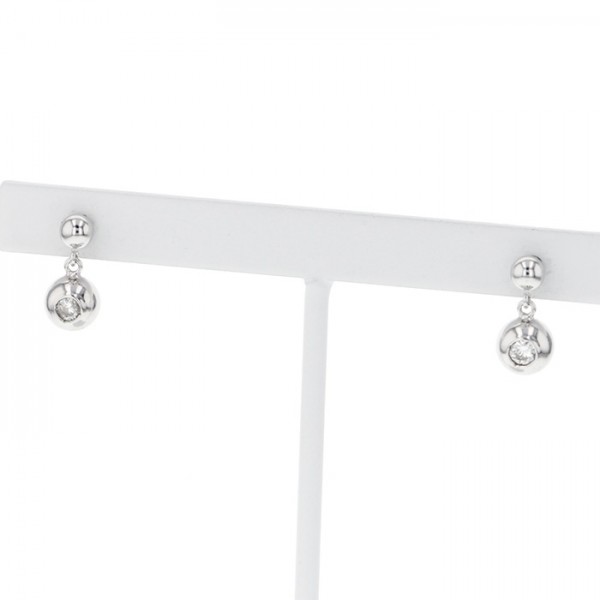 yukizakiselect 適當的其他 柚木﨑精選珠寶 其他 白金 金鑽 耳環 