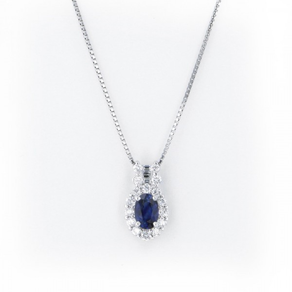 yukizakiselect ProperOther ユキザキセレクトジュエリー OTHER プラチナ サファイア ネックレス 