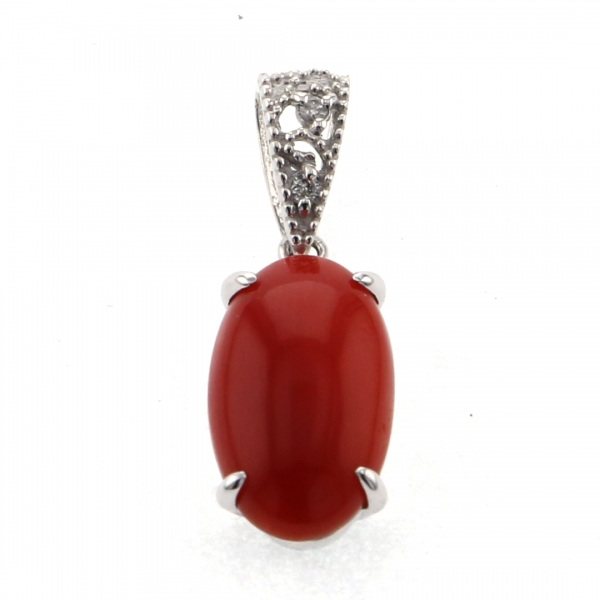 yukizakiselect ProperOther ユキザキセレクトジュエリー OTHER ホワイトゴールド サンゴ ペンヘッド 