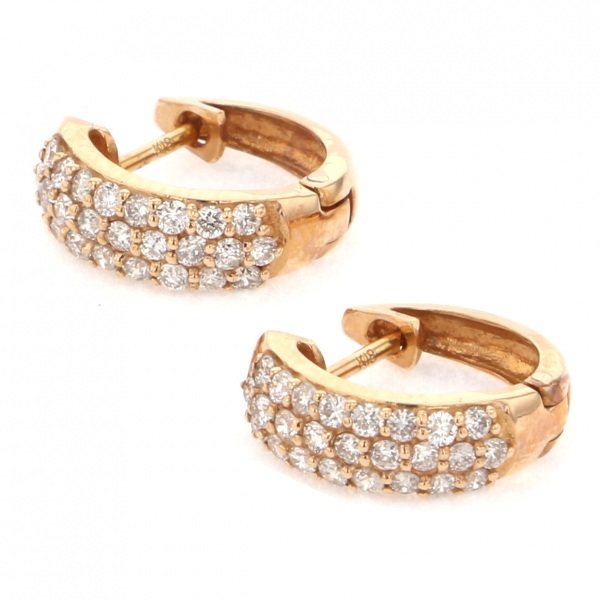 yukizakiselect ProperOther ユキザキセレクトジュエリー OTHER K18PG ダイアモンド ピアス 