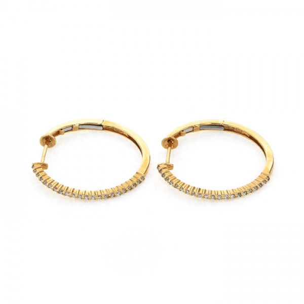 yukizakiselect 适当的其他 柚木﨑精选珠宝 其他 黄金 金钻 耳钉 