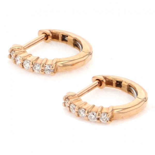 yukizakiselect ProperOther ユキザキセレクトジュエリー OTHER K18PG ダイアモンド ピアス 