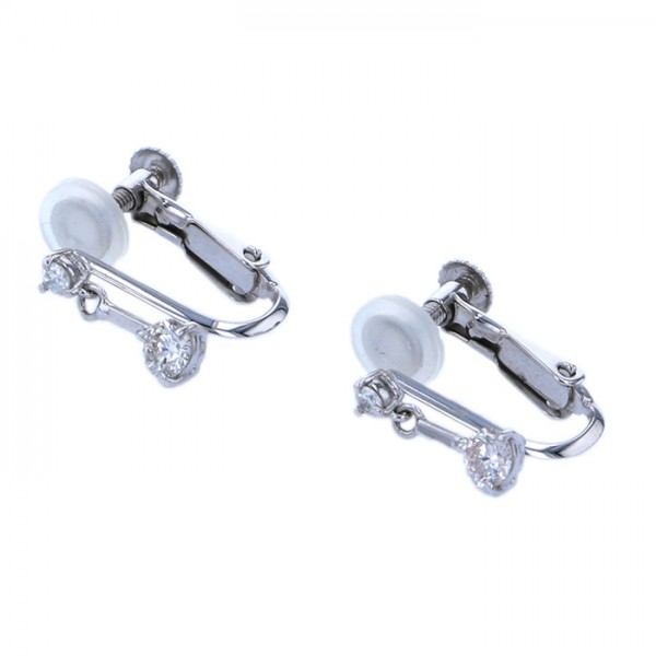 유키자키 ProperOther 유키자키 셀렉트 주얼리 OTHER 화이트 골드 다이아몬드 귀걸이 