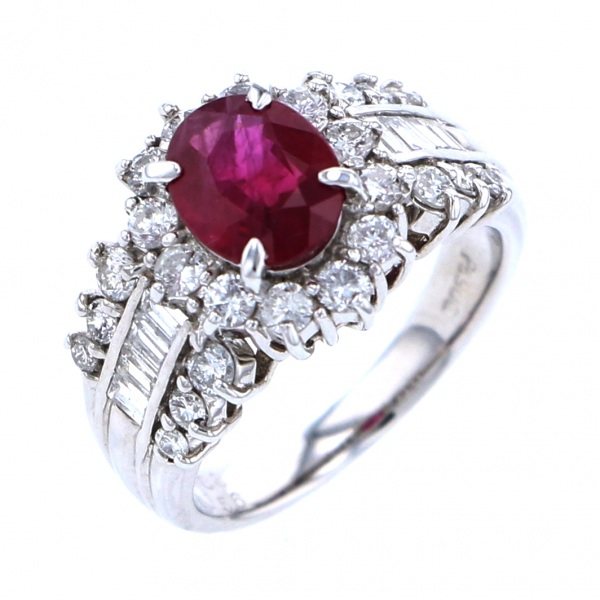 yukizakiselect 適當的其他 柚木﨑精選珠寶 其他 PT900 紅寶石 