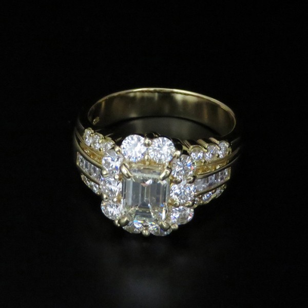 yukizakiselect ProperOther ユキザキセレクトジュエリー OTHER K18イエローゴールド ダイヤモンドリング 