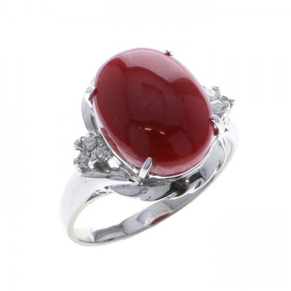 yukizakiselect ProperOther ユキザキセレクトジュエリー OTHER プラチナ サンゴ リング 