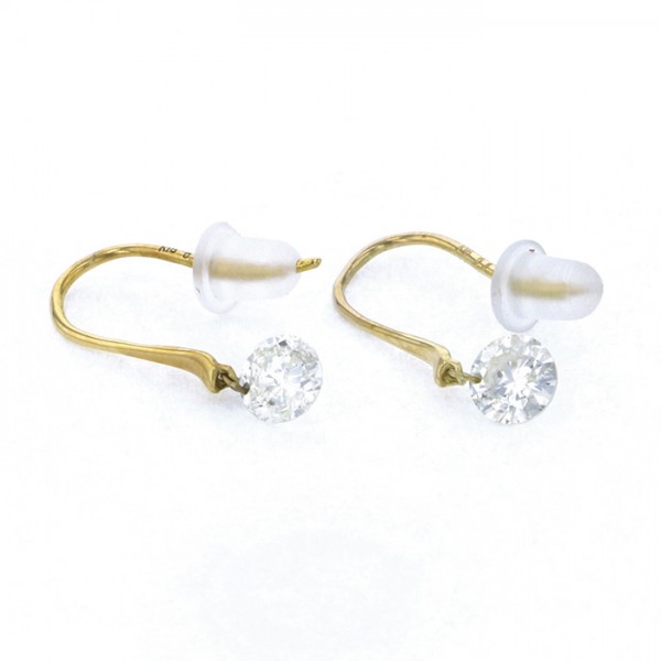 유키자키 ProperOther 유키자키 셀렉트 주얼리 OTHER 옐로우 골드 다이아몬드 귀걸이 