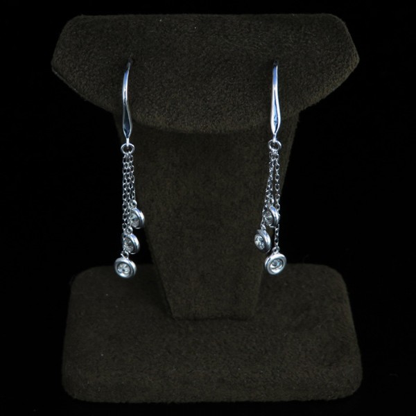 yukizakiselect 適當的其他 柚木﨑精選珠寶 其他 鉑金900鑽石耳環 w60387