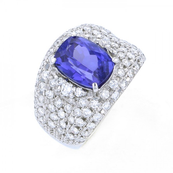 yukizakiselect ProperOther ユキザキセレクトジュエリー OTHER プラチナ タンザナイト リング 