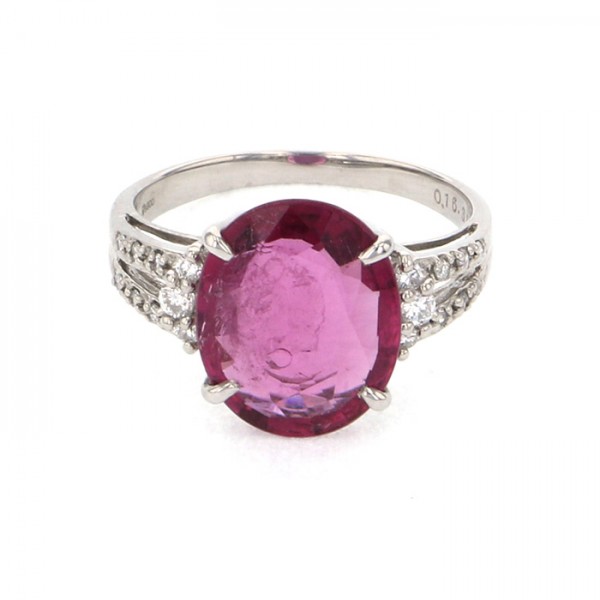 Yukizaki Select ProperOther Yukizaki Select Jewelry OTHER platinum Pink tourmaline ring 