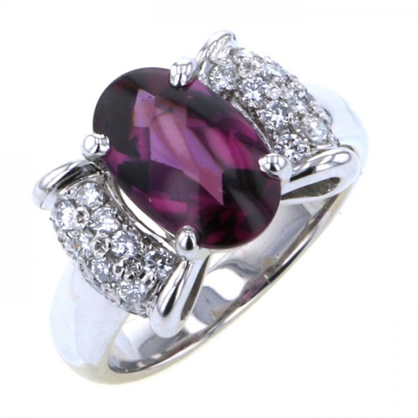 yukizakiselect ProperOther ユキザキセレクトジュエリー OTHER プラチナ ガーネット リング 